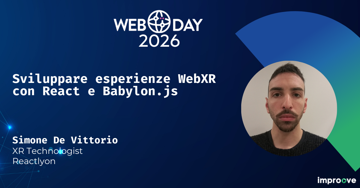 Sviluppare esperienze WebXR con React e Babylon.js